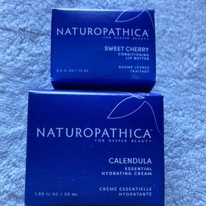 Naturapathica Lip butter and Hydrating cream